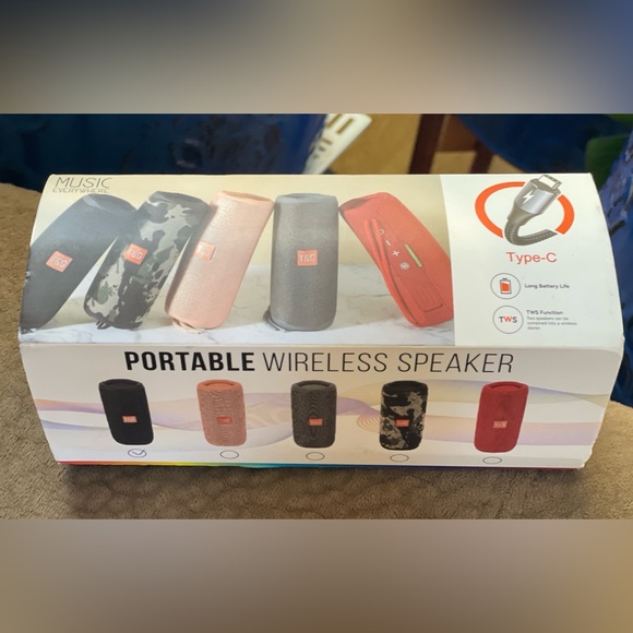 Portable Wireless Bluetooth Speaker, Black — T&G - Picture 12 of 16